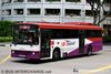Thumbnail: SBS665H — Historical archive of a Volvo B10M Mark III single-deck bus operating on service 16 under SBS Transit. Buses of this model type have since been completely retired from passenger service.