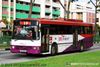 Thumbnail: SBS724X — Historical archive of a Volvo B10M Mark III single-deck bus operating on service 19 under SBS Transit. Photographed in December 2008, buses of this model type have since been completely retired from passenger service.