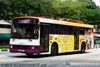 Thumbnail: SBS735P — Historical archive of a Volvo B10M Mark III single-deck bus, pictured carrying a Active Aging Festival 2008 advertisement, operating on service 315 under SBS Transit. Photographed in December 2008, buses of this model type have since been completely retired from passenger service.