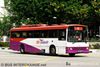Thumbnail: SBS738G — Historical archive of a Volvo B10M Mark III single-deck bus operating on service 5 under SBS Transit. Buses of this model type have since been completely retired from passenger service.