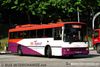 Thumbnail: SBS743R — Historical archive of a Volvo B10M Mark III single-deck bus operating on service 195 under SBS Transit. Photographed in February 2010, buses of this model type have since been completely retired from passenger service.