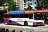 Thumbnail: SBS826K — Historical archive of a Volvo B10M Mark III single-deck bus operating on service 222 under SBS Transit. Buses of this model type have since been completely retired from passenger service.