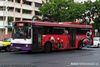 Thumbnail: SBS878K — Historical archive of a Volvo B10M Mark III single-deck bus operating on service 165 under SBS Transit. Photographed in March 2010, buses of this model type have since been completely retired from passenger service.