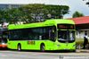 Thumbnail: SG3027S — Historical archive of a Volvo B5RLE Hybrid single-deck bus operating on service 93 under SBS Transit. Photographed in February 2021, buses of this model type have since been completely retired from passenger service.
