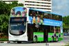 Thumbnail: SG5036C  — A Volvo B9TL (Wright) double-deck bus serving commuters on service 97 under current bus operator Tower Transit Singapore in June 2016.