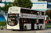 Thumbnail: SG5037A  — A Volvo B9TL (Wright) double-deck bus serving commuters on service 97 under current bus operator Tower Transit Singapore in June 2016.