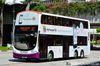 Thumbnail: SG5038Y  — A Volvo B9TL (Wright) double-deck bus serving commuters on service 97 under current bus operator Tower Transit Singapore in June 2016.