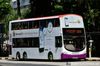 Thumbnail: SG5039U  — A Volvo B9TL (Wright) double-deck bus serving commuters on service 98M under current bus operator Tower Transit Singapore in June 2016.