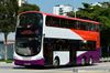 Thumbnail: SG5060G  — A Volvo B9TL (Wright) double-deck bus serving commuters on service 43 under current bus operator Go-Ahead Singapore in September 2016.