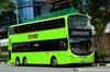 Thumbnail: SG5418J — A Volvo B9TL (Wright) double-deck bus serving commuters on service 187 under current bus operator SMRT Buses in May 2019.