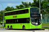 Thumbnail: SG5576K — A Volvo B9TL (Wright) double-deck bus serving commuters on service SHUTTLE7 back when it was operated by SMRT Buses in January 2018.
