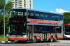Thumbnail: SG5745P — A MAN A95 double-deck bus serving commuters on service 190 under current bus operator SMRT Buses.