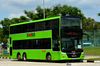 Thumbnail: SG5768Z — A MAN A95 double-deck bus serving commuters on service SHUTTLE7 back when it was operated by SMRT Buses in January 2018.
