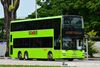 Thumbnail: SG5786X — A MAN A95 double-deck bus serving commuters on service SHUTTLE3 back when it was operated by SMRT Buses in May 2021.