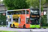 Thumbnail: SG6182G — A MAN ND323F (A95) double-deck bus, pictured carrying a Novita advertisement, serving commuters on service 72B under current bus operator Go-Ahead Singapore in July 2026.