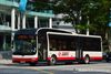 Thumbnail: SMB3008U — A MAN NL323F (A22) (Gemilang) single-deck bus serving commuters on service 857 back when it was operated by SMRT Buses.