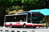 Thumbnail: SMB3092A — A MAN NL323F (A22) (Gemilang) single-deck bus serving commuters on service 972 under current bus operator SMRT Buses in July 2014.