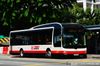 Thumbnail: SMB3099G — A MAN NL323F (A22) (Gemilang) single-deck bus serving commuters on service 857 back when it was operated by SMRT Buses in May 2014.
