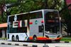 Thumbnail: SMB3526R — A Alexander Dennis Enviro 500 MMC double-deck bus, pictured carrying a Singapore Police Force - Molestation advertisement, serving commuters on service 98 under current bus operator Tower Transit Singapore.