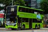 Thumbnail: SMB3528K  — A Alexander Dennis Enviro500 MMC double-deck bus serving commuters on service 972 under current bus operator SMRT Buses in January 2016.