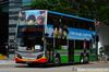 Thumbnail: SMB3566A  — A Alexander Dennis Enviro500 MMC double-deck bus serving commuters on service 972 under current bus operator SMRT Buses in February 2016.