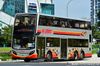 Thumbnail: SMB3587P — A Alexander Dennis Enviro500 MMC double-deck bus serving commuters on service SHUTTLE2 back when it was operated by SMRT Buses in December 2017.