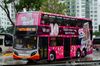 Thumbnail: SMB5003U  — A Alexander Dennis Enviro500 MMC double-deck bus serving commuters on service 190 under current bus operator SMRT Buses in October 2014.