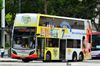 Thumbnail: SMB5004S — A Alexander Dennis Enviro500 MMC double-deck bus, pictured carrying a Banana Boat advertisement, serving commuters on service 190 under current bus operator SMRT Buses in September 2016.