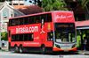 Thumbnail: SMB5042G — A Alexander Dennis Enviro500 MMC double-deck bus serving commuters on service 67 under current bus operator SMRT Buses in February 2017.