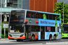 Thumbnail: SMB5078D — A Alexander Dennis Enviro 500 MMC double-deck bus, pictured carrying a Jinro Soju advertisement, serving commuters on service 169 under current bus operator Tower Transit Singapore in January 2022.