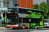 Thumbnail: SMB5888H — A MAN A95 double-deck bus, pictured carrying a Hello from Tower Transit Singapore advertisement, serving commuters on service 169 under current bus operator Tower Transit Singapore in January 2022.