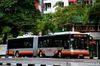 Thumbnail: SMB8001E — A MAN NG363F (A24) articulated (bendy) bus serving commuters on service 300 under current bus operator SMRT Buses in April 2015.