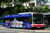 Thumbnail: SMB142J — A Mercedes-Benz O.530 Citaro single-deck bus serving commuters on service 985 under current bus operator SMRT Buses.