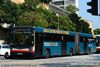 Thumbnail: TIB1019Z — Historical archive of a Mercedes-Benz O.405G (Hispano Habit) articulated (bendy) bus operating on service 187 under SMRT Buses. Buses of this model type have since been completely retired from passenger service.