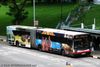 Thumbnail: TIB1022M — Historical archive of a Mercedes-Benz O.405G (Hispano Habit) articulated (bendy) bus operating on service 854 under SMRT Buses. Buses of this model type have since been completely retired from passenger service.