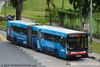 Thumbnail: TIB1045Y — Historical archive of a Mercedes-Benz O.405G (Hispano Habit) articulated (bendy) bus operating on service 960 under SMRT Buses. Buses of this model type have since been completely retired from passenger service.