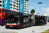 Thumbnail: TIB1055T — Historical archive of a Mercedes-Benz O.405G (Hispano Habit) articulated (bendy) bus operating on service 854 under SMRT Buses. Buses of this model type have since been completely retired from passenger service.