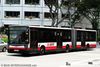 Thumbnail: TIB1086D — Historical archive of a Mercedes-Benz O.405G (Hispano Habit) articulated (bendy) bus operating on service 106 under SMRT Buses. Buses of this model type have since been completely retired from passenger service.