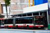 Thumbnail: TIB1097Y — Historical archive of a Mercedes-Benz O.405G (Hispano Habit) articulated (bendy) bus operating on service 982E under SMRT Buses. Photographed in May 2015, buses of this model type have since been completely retired from passenger service.