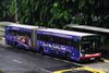 Thumbnail: TIB1102R — Historical archive of a Mercedes-Benz O.405G (Hispano Habit) articulated (bendy) bus operating on service 180 under SMRT Buses. Buses of this model type have since been completely retired from passenger service.