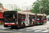 Thumbnail: TIB1115D — Historical archive of a Mercedes-Benz O.405G (Hispano Habit) articulated (bendy) bus operating on service 67 under SMRT Buses. Buses of this model type have since been completely retired from passenger service.
