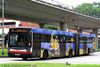 Thumbnail: TIB1120M — Historical archive of a Mercedes-Benz O.405G (Hispano Habit) articulated (bendy) bus operating on service 61 under SMRT Buses. Buses of this model type have since been completely retired from passenger service.