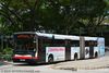 Thumbnail: TIB1157H — Historical archive of a Mercedes-Benz O.405G (Hispano Habit) articulated (bendy) bus operating on service 67 under SMRT Buses. Buses of this model type have since been completely retired from passenger service.