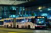 Thumbnail: TIB1157H — Historical archive of a Mercedes-Benz O.405G (Hispano Habit) articulated (bendy) bus, pictured carrying a Datsumo Labo featuring Xiaxue advertisement, operating on service NR8 under SMRT Buses. Photographed in August 2015, buses of this model type have since been completely retired from passenger service.