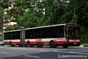 Thumbnail: TIB1177A — Historical archive of a Mercedes-Benz O.405G (Hispano Habit) articulated (bendy) bus operating on service 945 under SMRT Buses. Buses of this model type have since been completely retired from passenger service.