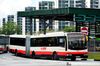 Thumbnail: TIB1178Y — Historical archive of a Mercedes-Benz O.405G (Volgren CR221) articulated (bendy) bus operating on service 804 under SMRT Buses. Photographed in March 2018, buses of this model type have since been completely retired from passenger service.
