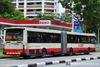 Thumbnail: TIB1178Y — Historical archive of a Mercedes-Benz O.405G (Volgren CR221) articulated (bendy) bus operating on service 811 under SMRT Buses. Buses of this model type have since been completely retired from passenger service.