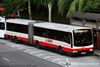 Thumbnail: TIB1180P — Historical archive of a Mercedes-Benz O.405G (Volgren CR221) articulated (bendy) bus operating on service 187 under SMRT Buses. Buses of this model type have since been completely retired from passenger service.