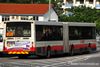 Thumbnail: TIB1190K — Historical archive of a Mercedes-Benz O.405G (Volgren CR221) articulated (bendy) bus operating on service 61 under SMRT Buses. Buses of this model type have since been completely retired from passenger service.