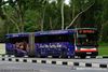 Thumbnail: TIB1208U — Historical archive of a Mercedes-Benz O.405G (Hispano Habit) articulated (bendy) bus operating on service 67 under SMRT Buses. Buses of this model type have since been completely retired from passenger service.